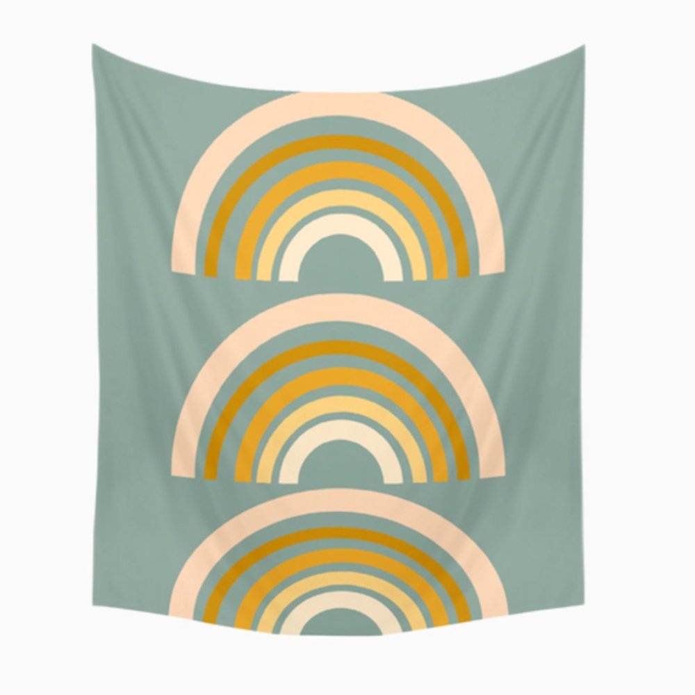 Society6 Autumn Rainbows Wall Tapestry